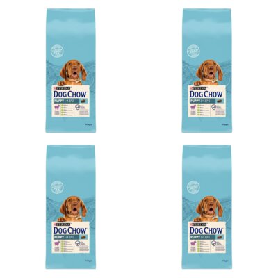 Karma dla psa PURINA Dog Chow Puppy z Jagnięciną 4 x 14 kg