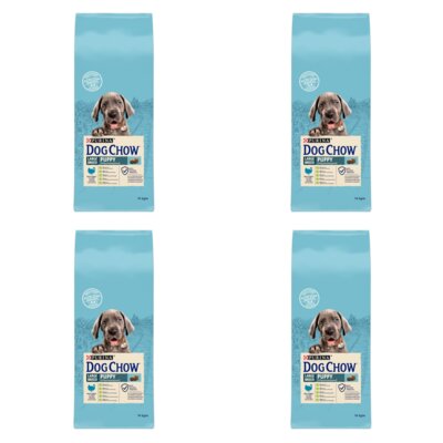 Karma dla psa PURINA Dog Chow Puppy Large Breed z Indykiem 4 x 14 kg