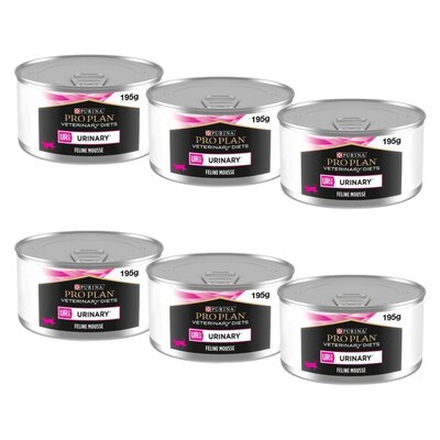 Karma dla kota PURINA Pro Plan Veterinary Diets Urinary 6 x 195 g