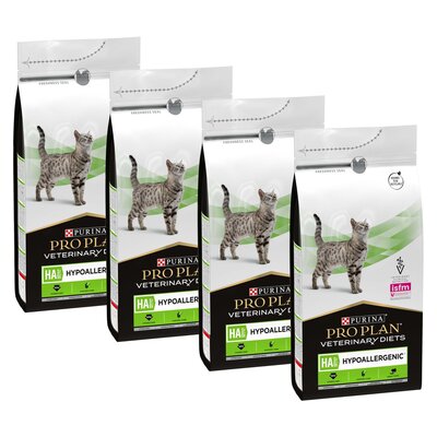 Karma dla kota PURINA Pro Plan Veterinary Diets Feline HA St/Ox Hypoallergenic 4 x 1.3 kg