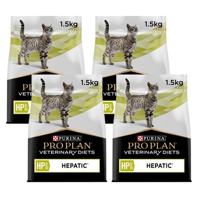 Karma dla kota PURINA Pro Plan Veterinary Diets Feline Hp Hepatic 4 x 1.5 kg