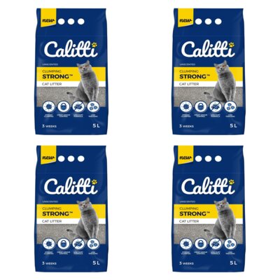 Żwirek dla kota CALITTI Strong 4 x 5 L