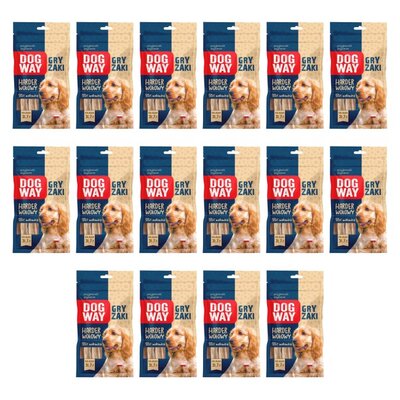 Gryzak dla psa DOGWAY Harder Wołowy 16 x 60 g