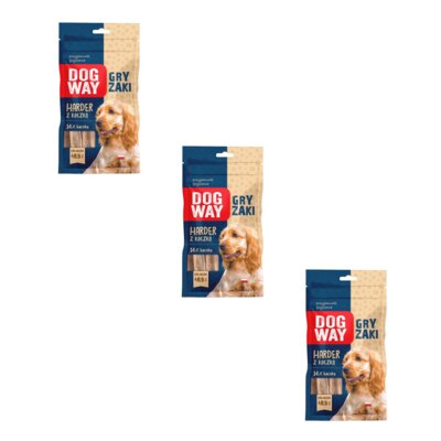 Gryzak dla psa DOGWAY Harder z kaczki 3 x 60 g