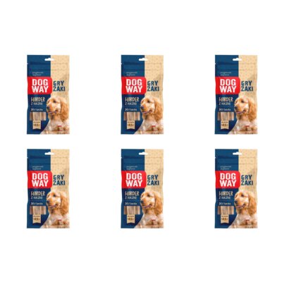 Gryzak dla psa DOGWAY Harder z kaczki 6 x 60 g