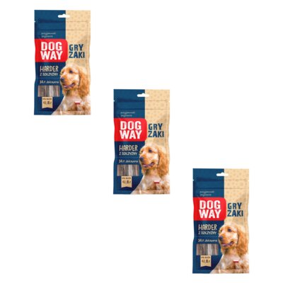 Gryzak dla psa DOGWAY Harder z dziczyzną 3 x 60 g