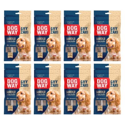 Przysmak dla psa DOGWAY Harder z dziczyzną 8 x 60 g