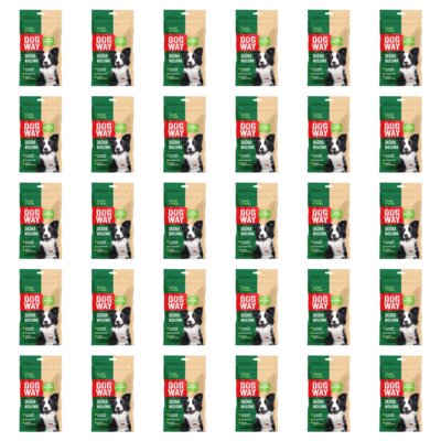 Przysmak dla psa DOGWAY Skóra Wołowa 30 x 60 g