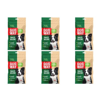 Przysmak dla psa DOGWAY Żwacze Wołowe 6 x 50 g