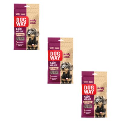 Przysmak dla psa DOGWAY Meaty Snack Kąski wołowe 3 x 40 g