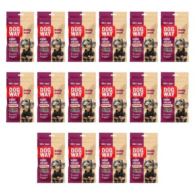 Przysmak dla psa DOGWAY Meaty Snack Kąski wołowe 16 x 40 g