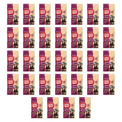 Przysmak dla psa DOGWAY Meaty Snack Paluszki Indyk z warzywami 32 x 70 g
