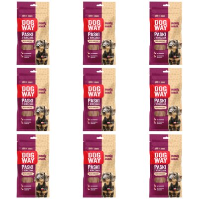 Przysmak dla psa DOGWAY Meaty Snack Kurczak 9 x 60 g
