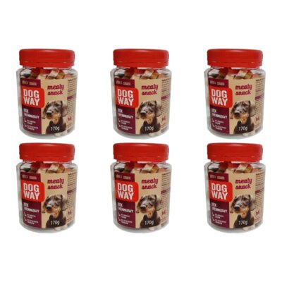 Przysmak dla psa DOGWAY Meaty Snack Mix Treningowy 6 x 170 g