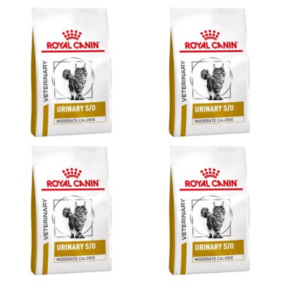 Karma dla kota ROYAL CANIN Urinary S/O Moderate Calorie 4 x 3.5 kg