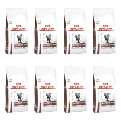 Karma dla kota ROYAL CANIN Gastrointestinal Moderate Calorie Drób 8 x 4 kg