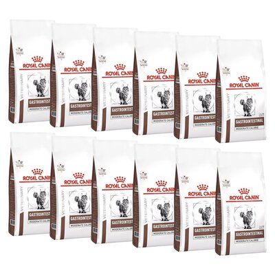Karma dla kota ROYAL CANIN Gastrointestinal Moderate Calorie Drób 12 x 2 kg
