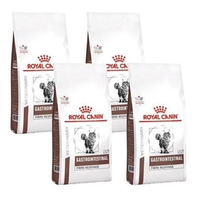Karma dla kota ROYAL CANIN Gastrointestinal Fibre Response 4 x 4 kg