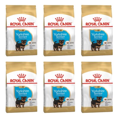 Karma dla psa ROYAL CANIN Yorkshire Terrier Junior 6 x 1.5 kg