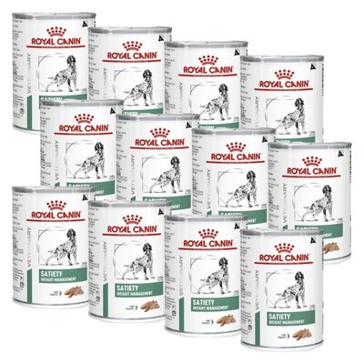 Karma dla psa ROYAL CANIN Satiety Weight Management 12 x 410 g