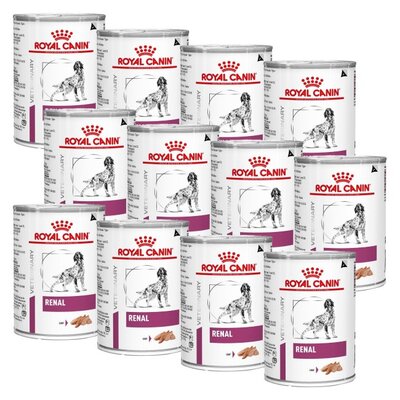 Karma dla psa ROYAL CANIN Renal Kurczak i Wieprzowina 12 x 410 g