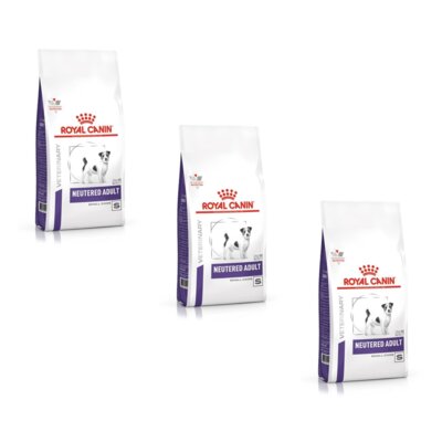 Karma dla psa ROYAL CANIN Veterinary Small Dog Neutered Adult 3 x 8 kg