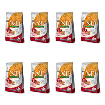 Karma dla psa FARMINA N&D Ancestral Grain Adult Kurczak z owocem granatu 8 x 2.5 kg