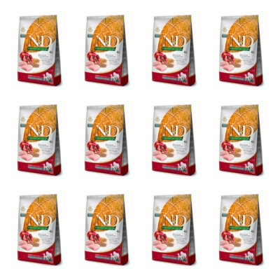 Karma dla psa FARMINA N&D Ancestral Grain Adult Kurczak z owocem granatu 12 x 2.5 kg