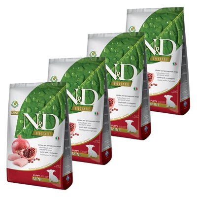 Karma dla psa FARMINA N&D Prime Dog Chicken Pomegrante Puppy Mini 4 x 2.5 kg