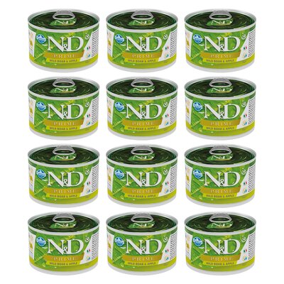 Karma dla psa FARMINA N&D Prime Dzik z jabłkiem 12 x 140 g