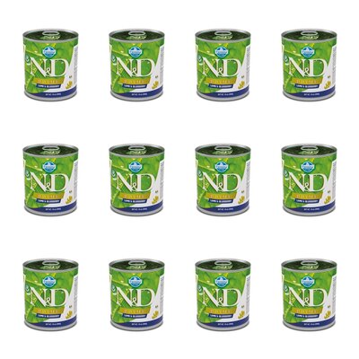 Karma dla psa FARMINA N&D Prime Jagnięcina z borówką 12 x 285 g