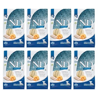 Karma dla psa FARMINA N&D Ocean Cod Dorsz z dynią i melonem kantalupa 8 x 2.5 kg