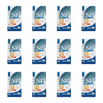 Karma dla psa FARMINA N&D Ocean Adult Mini Łosoś z dorszem i melonem 12 x 2.5 kg