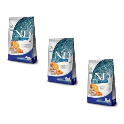 Karma dla psa FARMINA N&D Ocean Cod Pumpkin and Orange Adult Medium and Maxi 3 x 12 kg