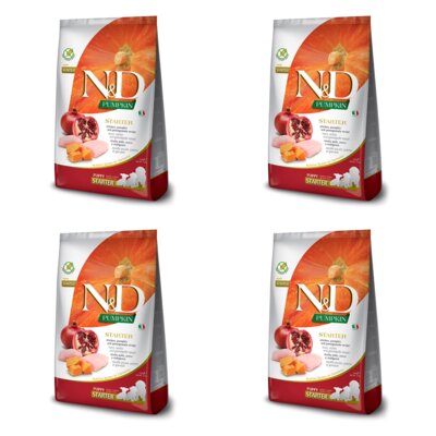 Karma dla psa FARMINA N&D Kurczak z dynią i owocem granatu Starter 4 x 2.5 kg