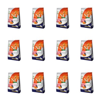 Karma dla psa FARMINA N&D Jagnięcina z dynią i borówką 12 x 2.5 kg