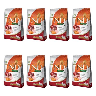 Karma dla psa FARMINA Kurczak z dynią i owoc granatu Adult Mini 8 x 2.5 kg