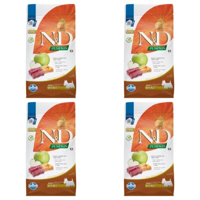 Karma dla psa FARMINA N&D Pumpkin Vension Jeleń z dynią i jabłkiem Adult Mini 4 x 2 kg