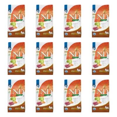Karma dla psa FARMINA N&D Pumpkin Vension Jeleń z dynią i jabłkiem Adult Mini 12 x 2 kg