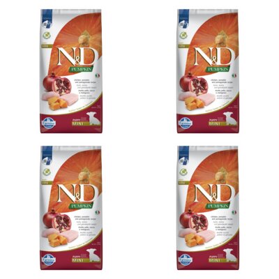 Karma dla psa FARMINA N&D Kurczak z dynią i owocem granatu 4 x 7 kg