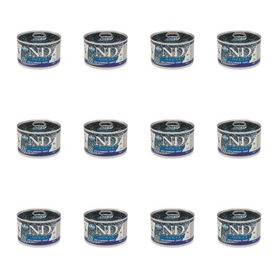 Karma dla psa FARMINA N&D Ocean Puppy Mini Dorsz z dynią 12 x 140 g