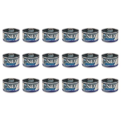 Karma dla psa FARMINA N&D Ocean Puppy Mini Dorsz z dynią 18 x 140 g