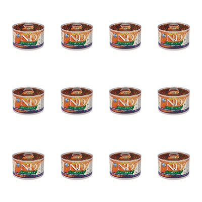 Karma dla psa FARMINA N&D Pumpkin Jagnięcina z dynią i borówką Starter 12 x 140 g