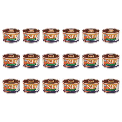 Karma dla psa FARMINA N&D Pumpkin Jagnięcina z dynią i borówką Starter 18 x 140 g
