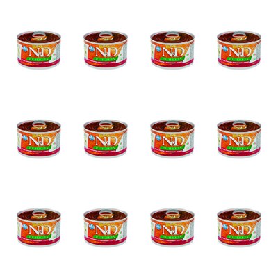 Karma dla psa FARMINA N&D Pumpkin Kurczak z dynią i owocem granatu Puppy Mini 12 x 140 g