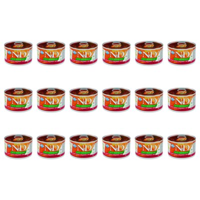 Karma dla psa FARMINA N&D Pumpkin Kurczak z dynią i owocem granatu Mini 18 x 140 g