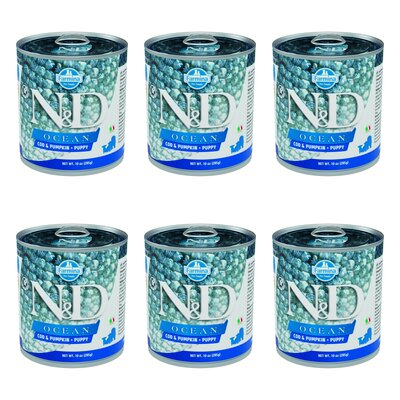 Karma dla psa FARMINA N&D Ocean Dorsz i Dynia Puppy 6 x 285 g