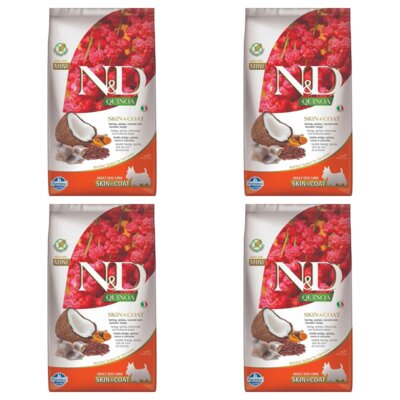 Karma dla psa FARMINA N&D Quinoa Skin & Coat Śledź z kokosem 4 x 2.5 kg