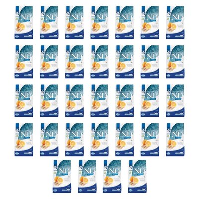 Karma dla kota FARMINA N&D Ocean Śledź i Pomarańcza Adult 32 x 300 g