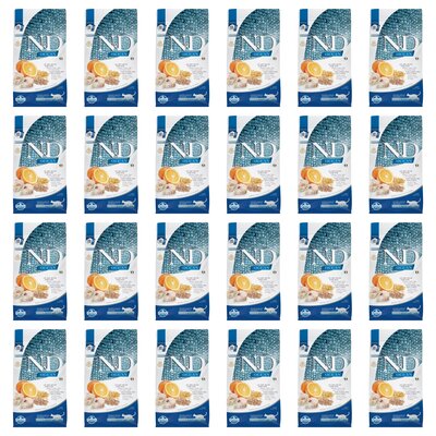 Karma dla kota FARMINA N&D Ocean Dorsz z orkiszem z owsem i pomarańczą Adult 24 x 1.5 kg